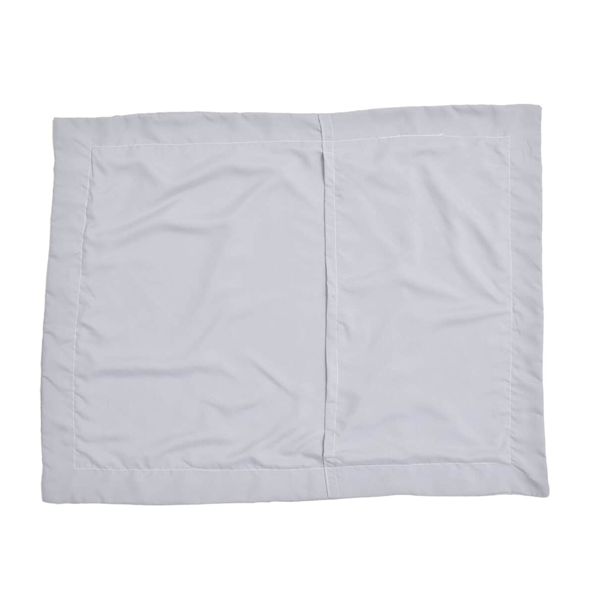 Homesmart Gray Quilted Pattern Microfiber 3pcs Comforter Set - Queen image number 6