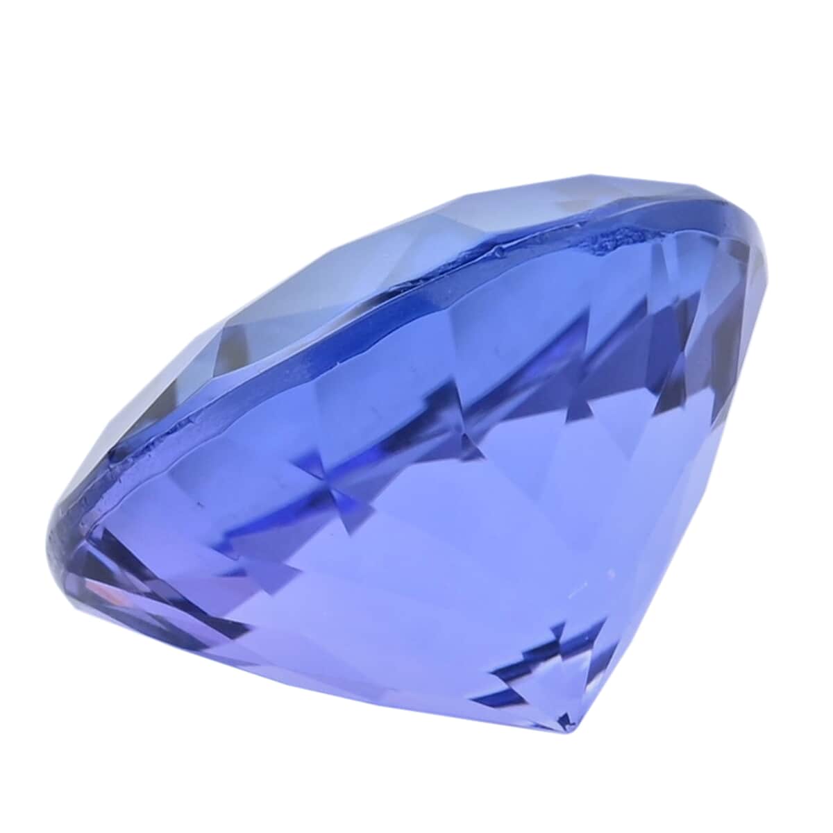 Certified & Appraised AAAA Vivid Tanzanite (Rnd Free Size) Approx 3.00 ctw image number 1