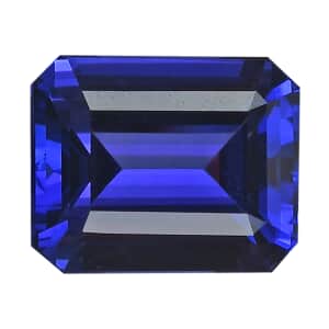 Certified and Appraised Flawless AAAA Tanzanite (Oct Free Size) 6.00 ctw