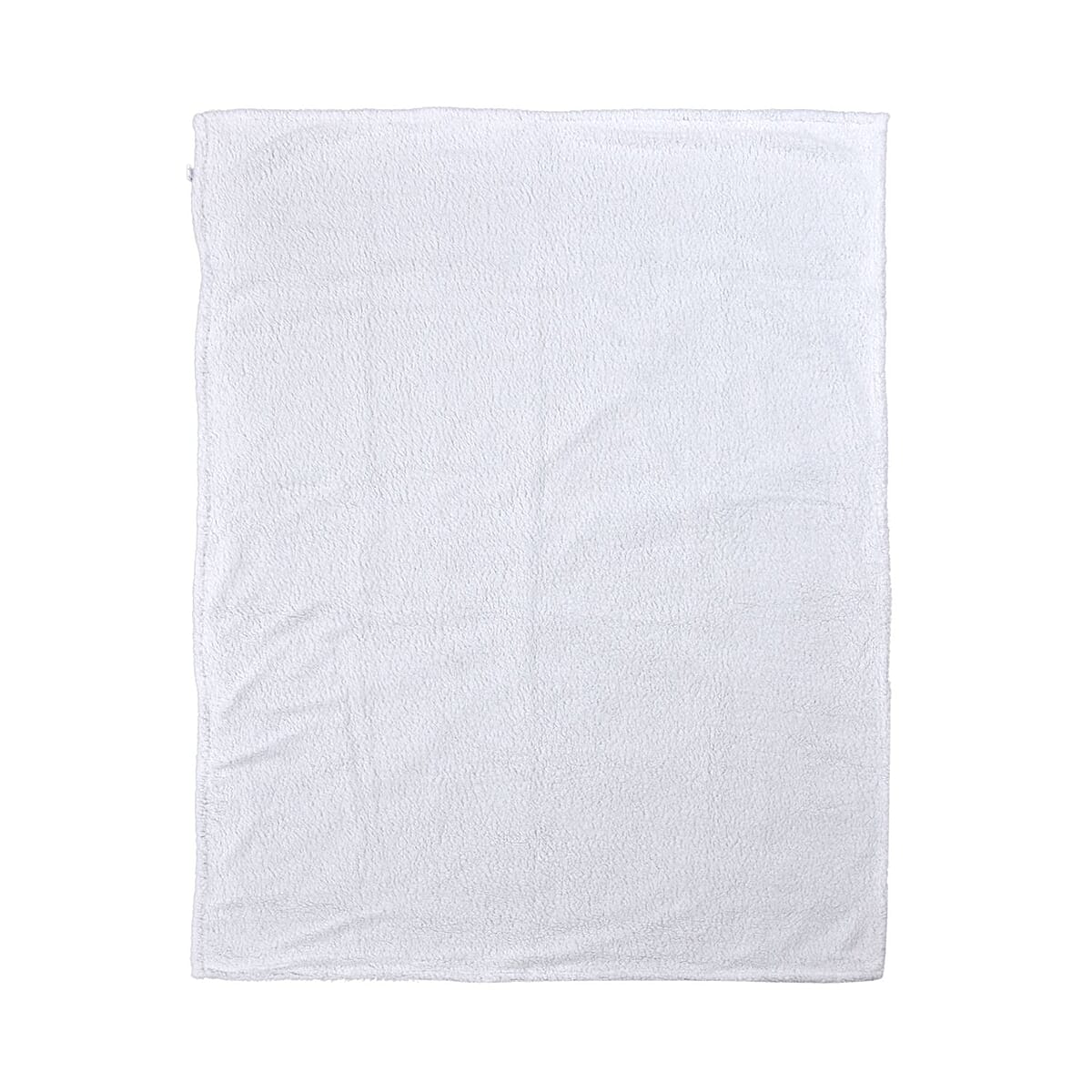 Homesmart Navy Embossed Plush Reverse Sherpa Blanket , Soft Blanket , Bed Throws , Cozy Blanket , Throw Blanket image number 2