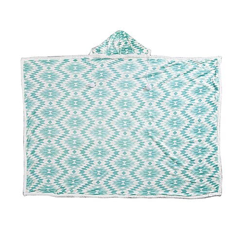 Green Geometrical Print - Product card gallery slide 2 (9431446192383)
