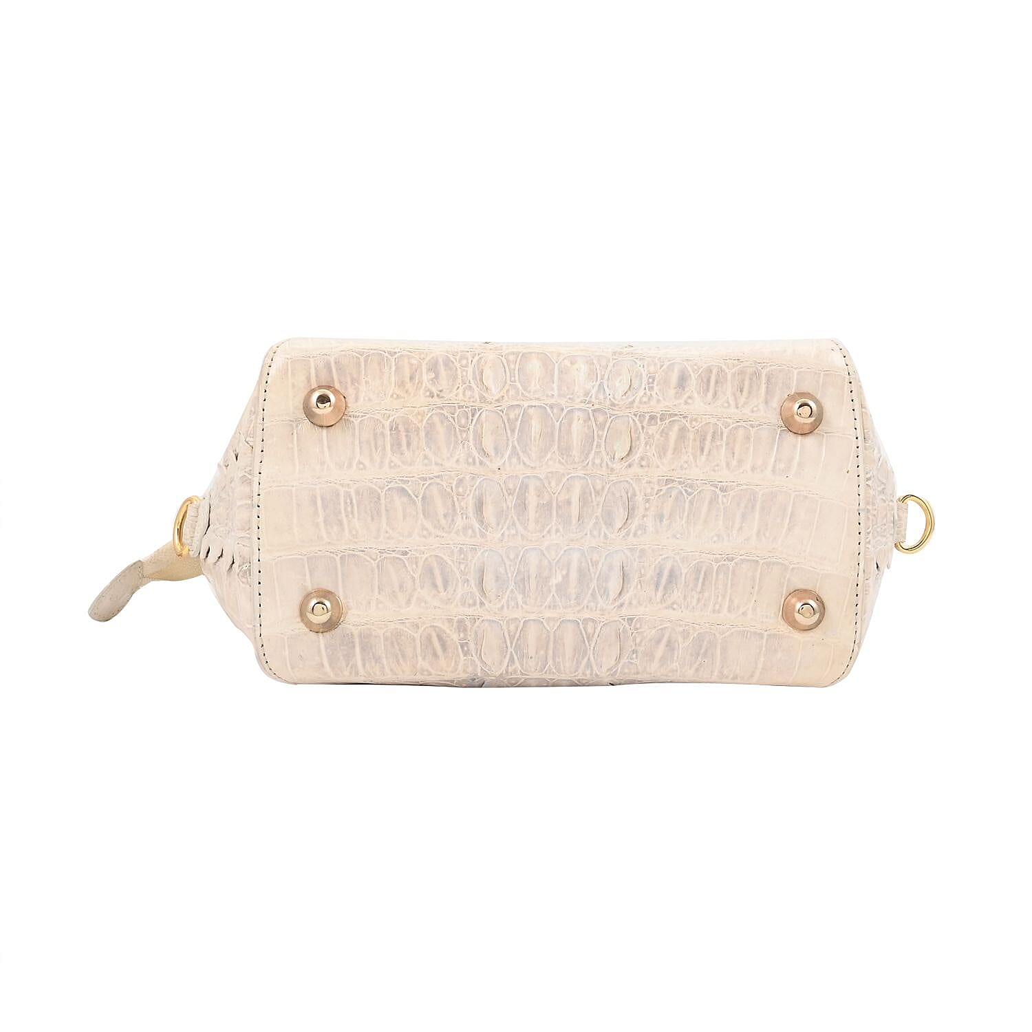 Grand Pelle Natural Genuine Crocodile Leather Handbag
