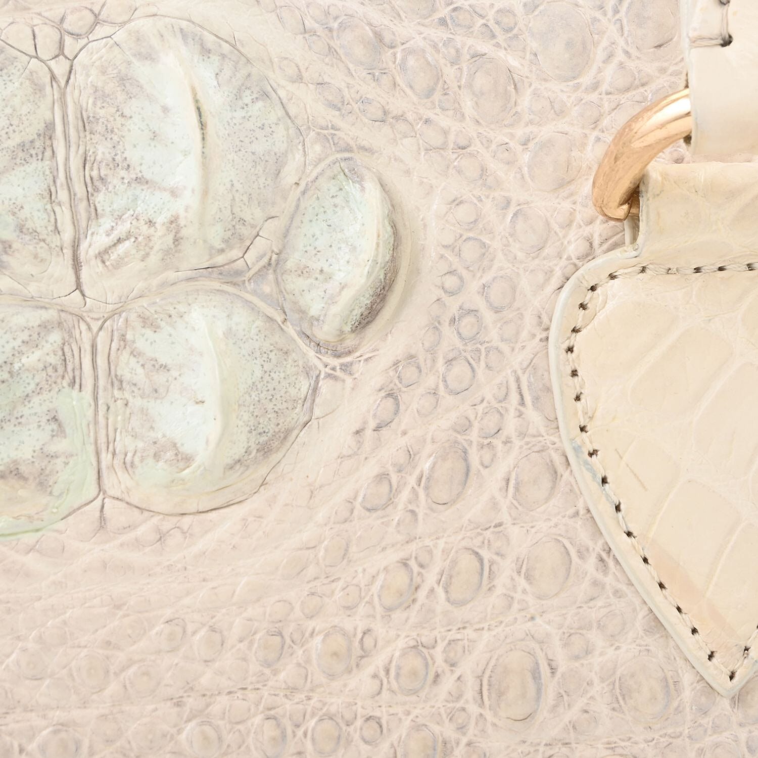 Grand Pelle Natural Genuine Crocodile Leather Handbag