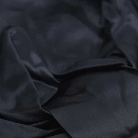 Black 100% Mulberry Silk Turban image number 4