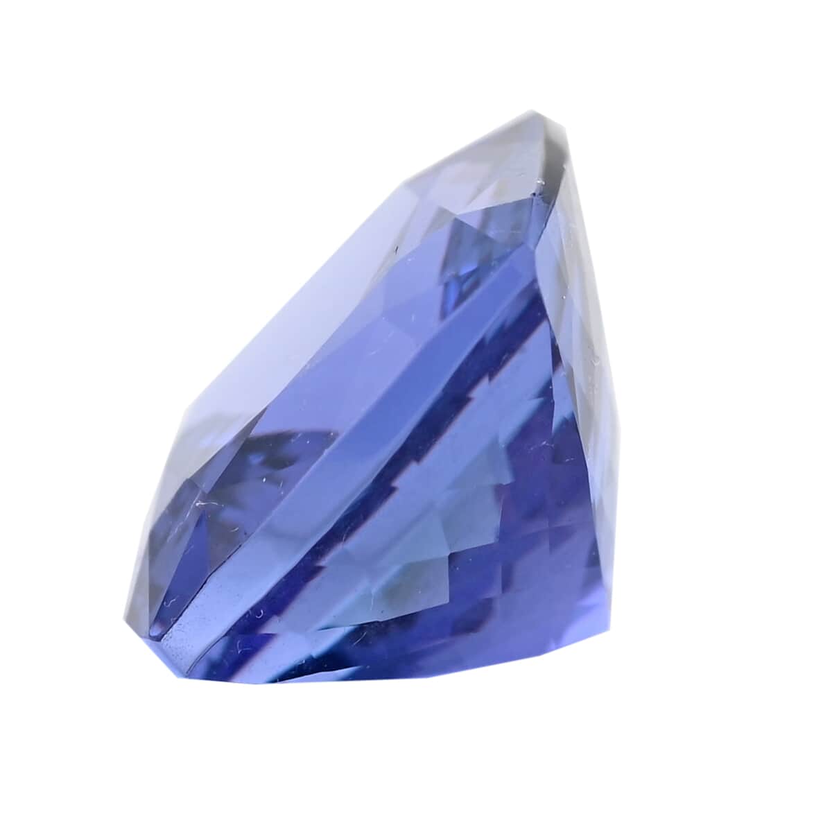 Vivid AAAA Tanzanite Certified and Appraised (Cush 9x9 mm) 4.00 ctw image number 1