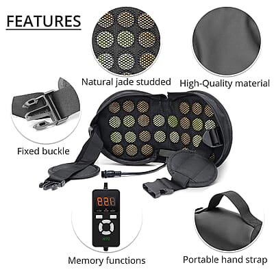 UTK Far Infra Red Jade (D) & Tourmaline Heating Pad for Lower Back