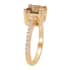 ILIANA 18K Yellow Gold AAA Turkizite and G-H SI Diamond Solitaire Ring (Size 10.0) 4.25 Grams 2.15 ctw image number 2