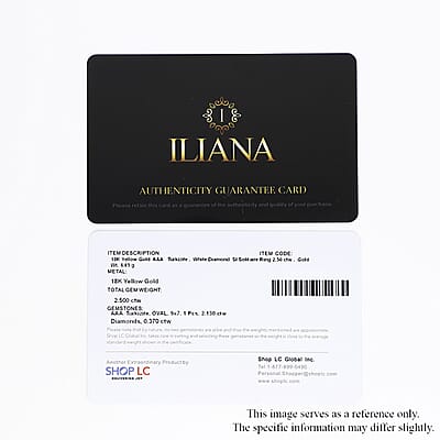 Iliana AAA Turkizite and G-H SI Diamond 2.50 ctw Double Halo Ring in 18K Yellow Gold (Size 10.0) 4.45 Grams