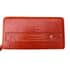 Grand Pelle Coral Genuine Caiman Crocodile Leather Shell Along with Cow Leather Lining Wallet , Leather Card Holder Travel Wallet , Leather Purse for Women image number 0