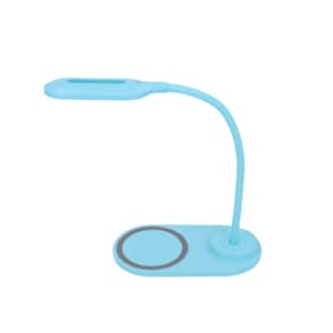 Blue Flexible and Wireless 2 in 1 Led Lamp with USB Cable and 3 Different Light Mode