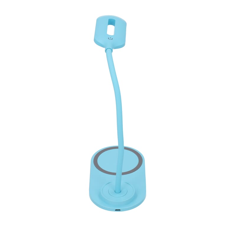 Blue Flexible and Wireless 2 in 1 Led Lamp with USB Cable and 3 Different Light Mode