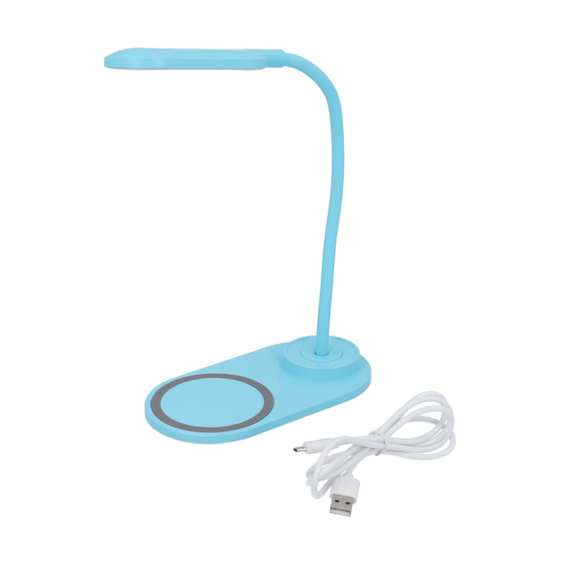 Blue Flexible and Wireless 2 in 1 Led Lamp with USB Cable and 3 Different Light Mode