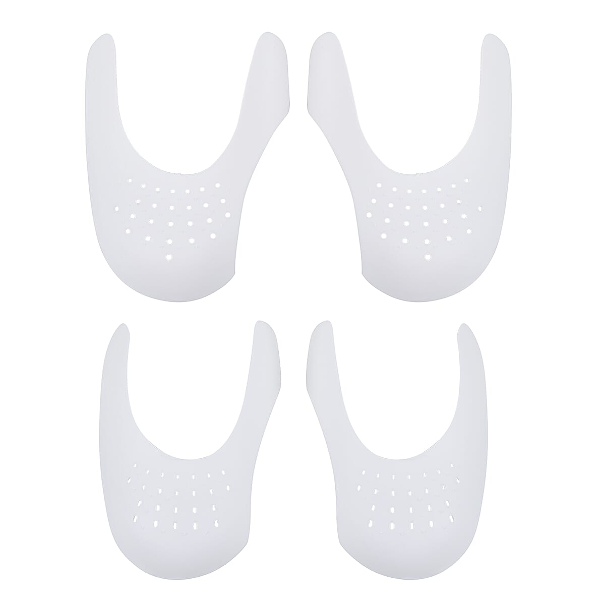 Set of 4 White Pairs Shoe Crease Protectors - Size S/L image number 4
