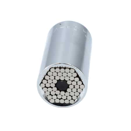 Set of Universal Socket and Drill Adapter in Stainless Steel - Silver Color image number 6