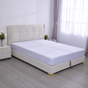 Homesmart White Polyester Terry Waterproof Mattress Protector