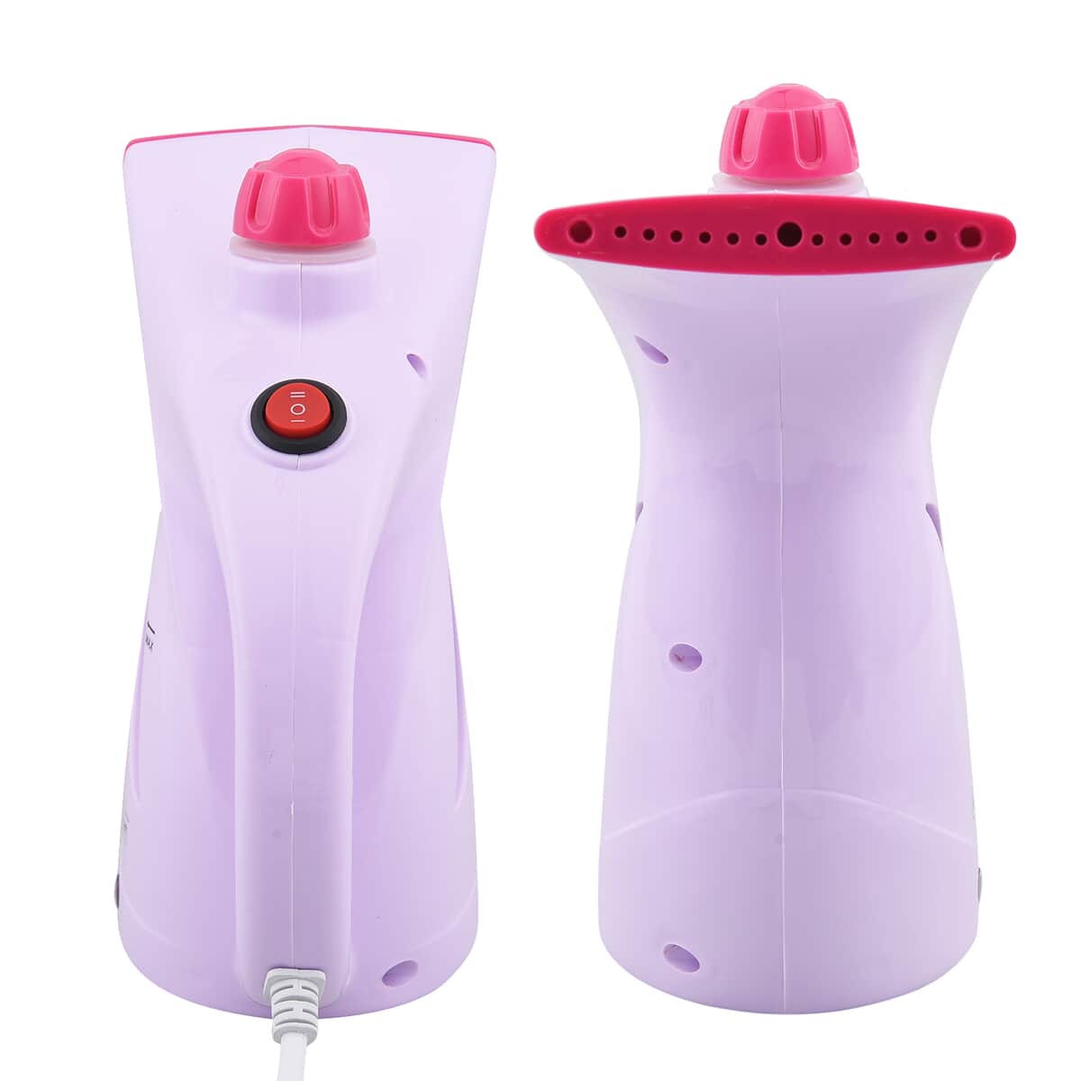 Homesmart Pink Garment Steamer with Water Tank, Brush and Electrostatic Brush image number 4
