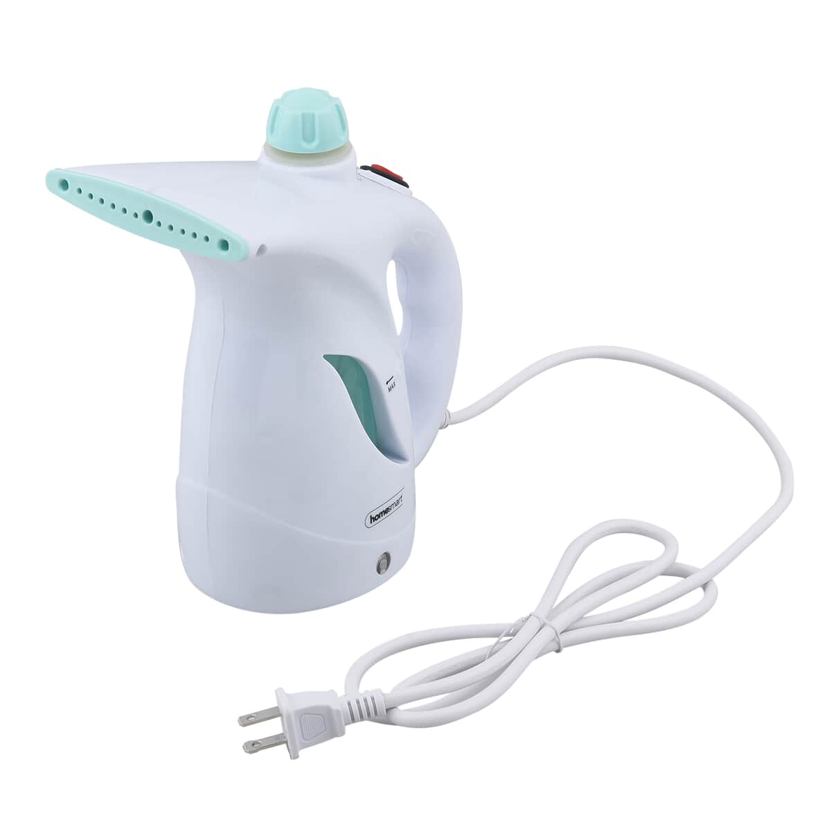 Homesmart White Garment Steamer with Water Tank, Brush and Electrostatic Brush image number 0