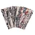 12 Pieces Set Skull Pattern Temporary Tattoo Arm Sunscreen Sleeves image number 0