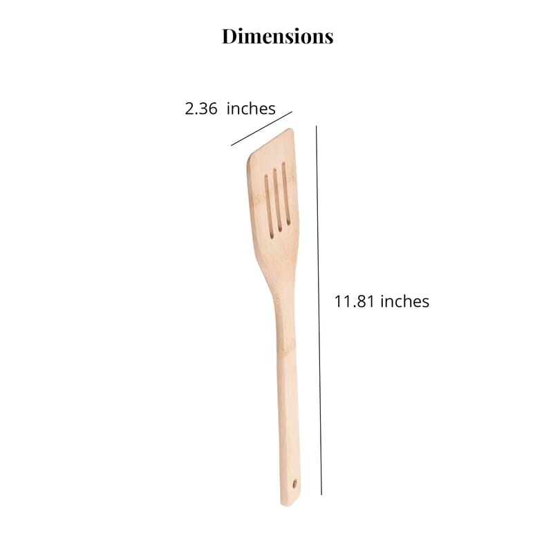 8pcs Bamboo Kitchen Utensil Set