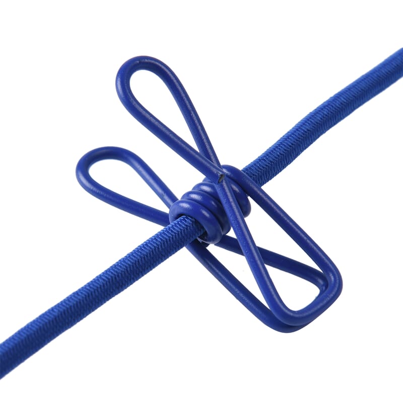 Blue 2 Pack Windproof 12-clip Clothesline