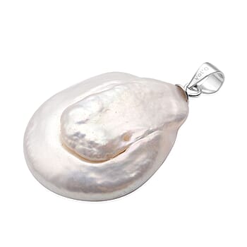 White Keshi Pearl - Product card gallery slide 4 (9431309254911)