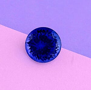 Certified and Appraised AAAA Vivid Tanzanite (Rnd Free Size) 10.00 ctw