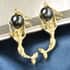 Tahitian Cultured Pearl Lever Back Mermaid Earrings in Vermeil Yellow Gold Over Sterling Silver 7.10 Grams image number 1
