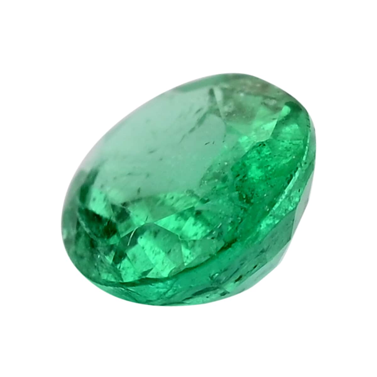 AAAA Ethiopian Emerald (Ovl 7x5 mm) 0.75 ctw image number 1