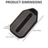 Purple 300 Degree Foldable Reading Glasses with Case image number 4