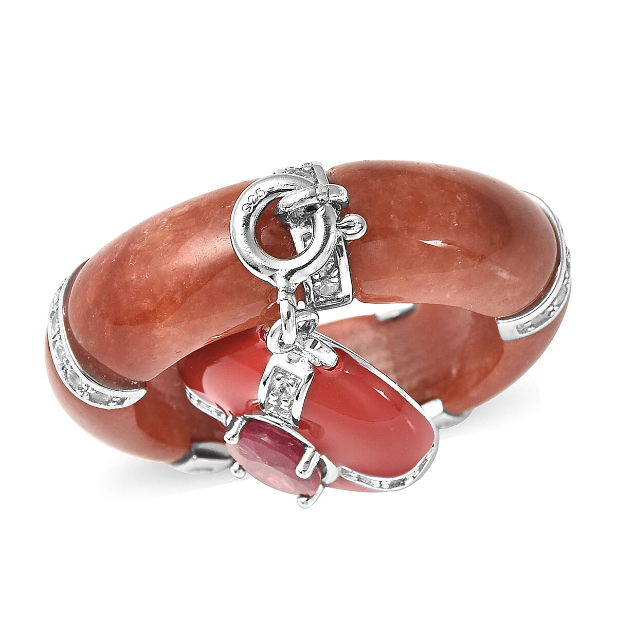 ☆TATIANA☆ Silver 925 Red Jade Candy Ball Necklace NZ2143 il_1080xN.3944497542_ghiz.jpg
