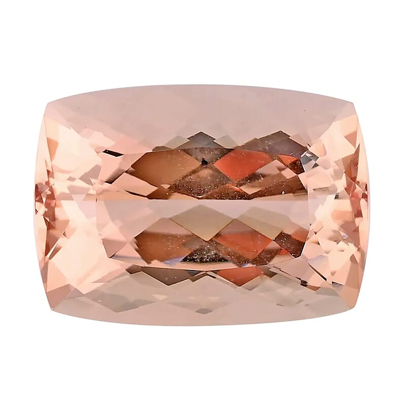 Certified and Appraised AAAA Marropino Morganite (Cush 18x13 mm) Approx 14.50 ctw