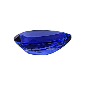 Certified 11.00 ctw Pear Tanzanite Loose Gemstone &ndash;  AAAA Grade, Free Size