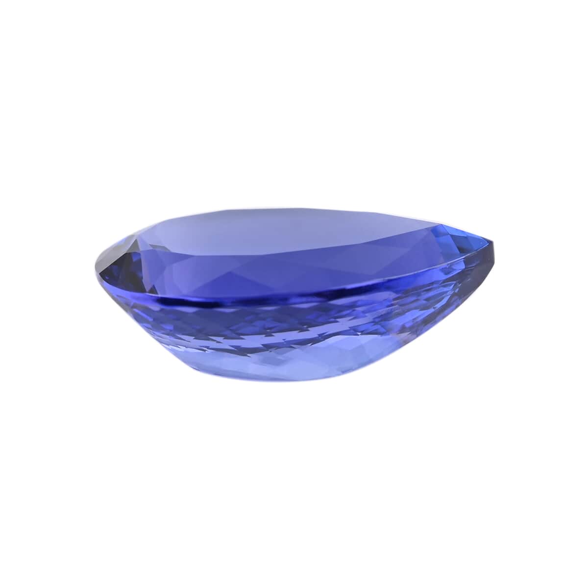 Certified and Appraised AAAA Vivid Tanzanite (Pear Free Size) Approx 11.00 ctw image number 1