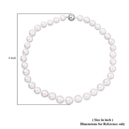 Natural Pearl Loose Beads A Level Cultured Freshwater White Pearl Beading  Charms for Jewelry Making Necklace