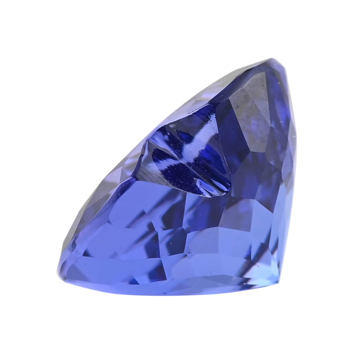 Certified AAAA VIVID Tanzanite (Hrt Free Size) Approx 11.00 ctw image number 1