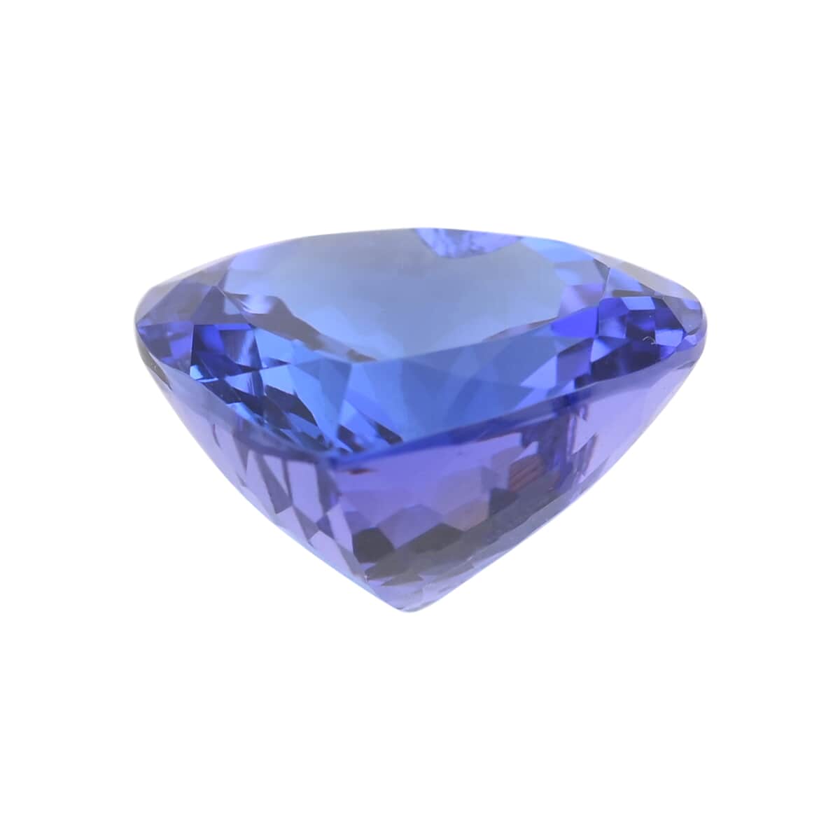 Certified AAAA VIVID Tanzanite (Hrt Free Size) Approx 11.00 ctw image number 2