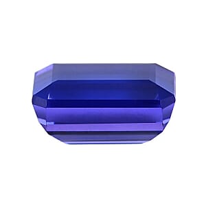 Certified 11.00 ctw Tanzanite Loose Gemstone &ndash; AAAA Grade, Free Size