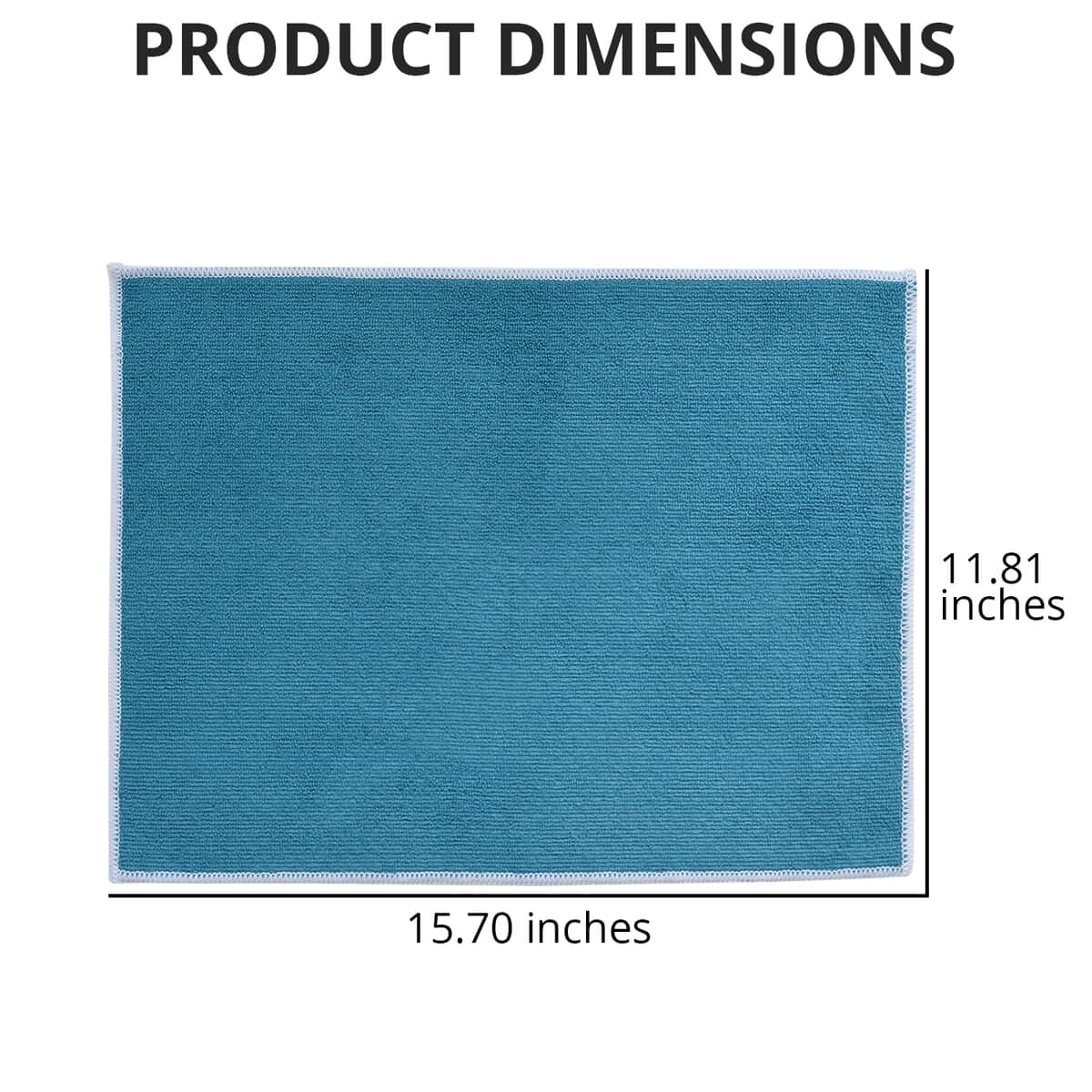 Homesmart Set of 12 Blue Auto Cleaning Towel image number 3