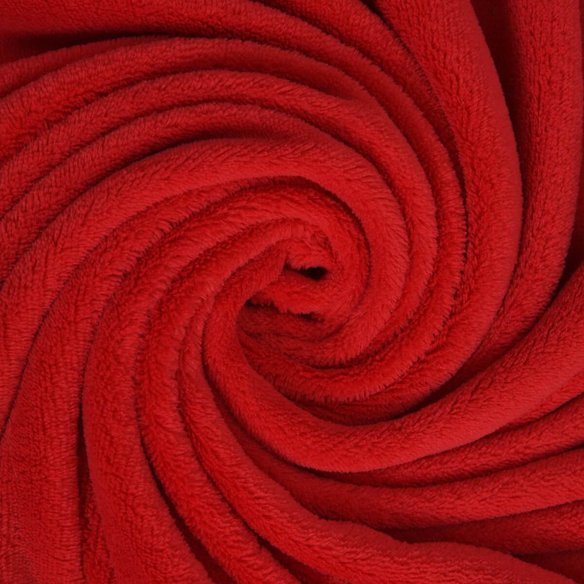 Toreador Solid Color Coral Fleece Blanket (Microfiber) image number 2