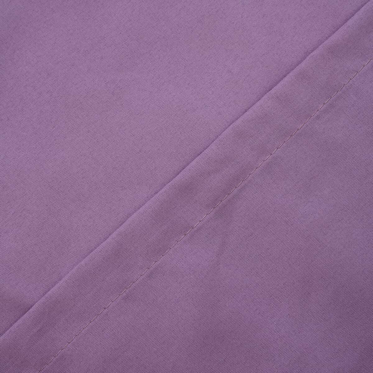 Homesmart Mauve 3D Pinsonic Embossed Pattern Quilt with 2 Shams - Queen (Microfiber) image number 4
