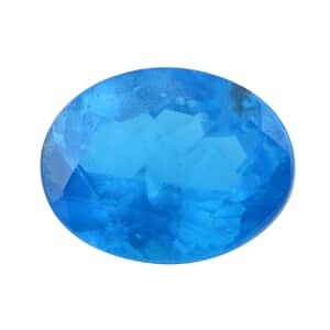 AAA Malgache Neon Apatite (Oval 8x6 mm) 1.00 ctw Loose Gemstone