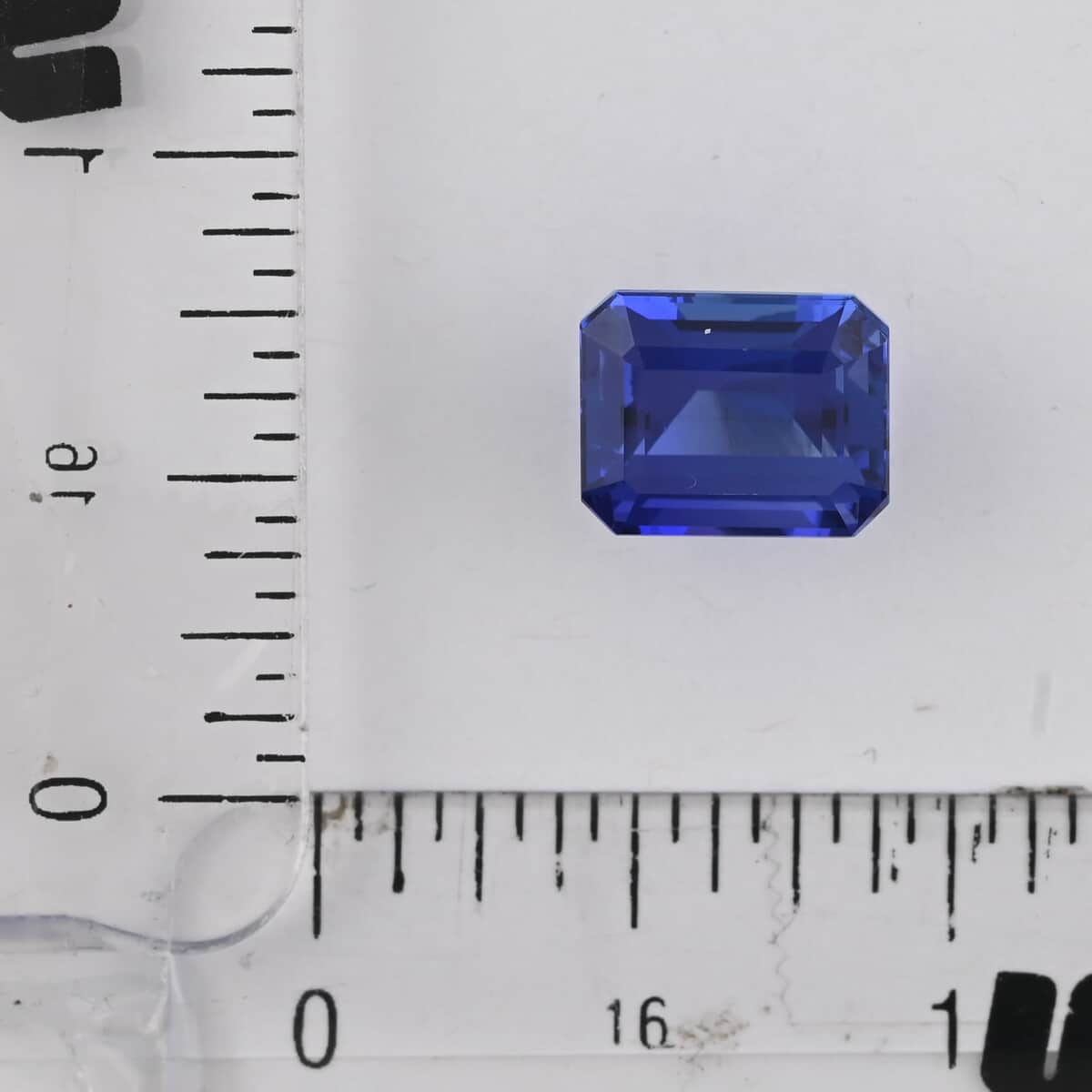 Certified & Appraised AAAA Vivid Tanzanite (Oct Free Size) Approx 8.00 ctw image number 3