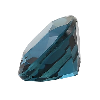 AAAA London Blue Topaz (Cush 11 mm) 6.50 ctw Loose gemstone