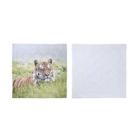 Tiger Bedding Sets, 3D Animal Print Luxury Microfiber Duvet Cover Zipper  Bedding