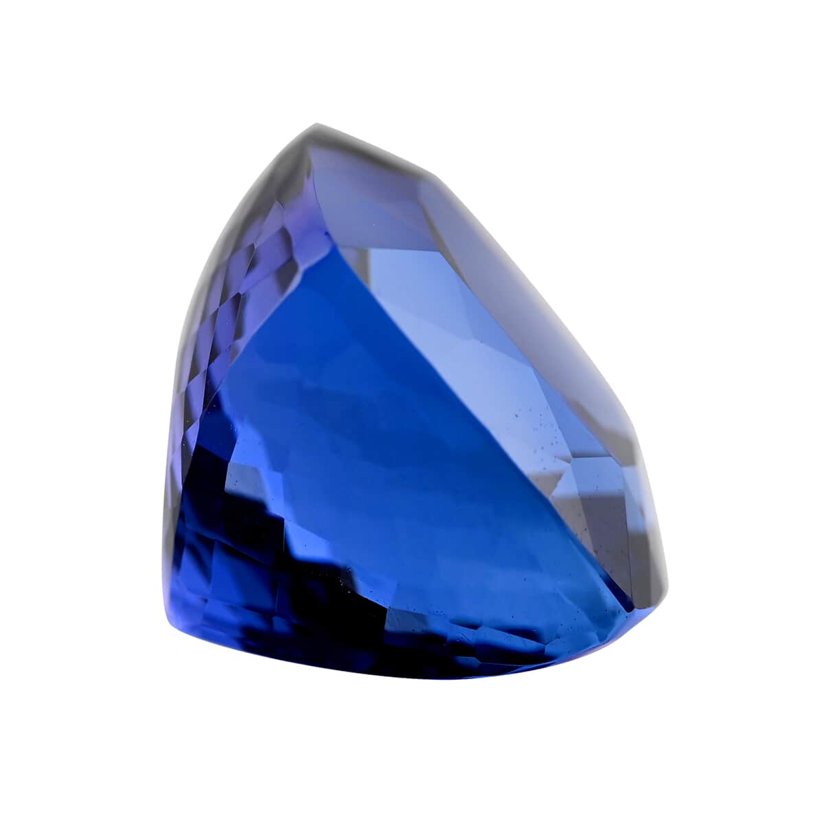 Certified & Appraised AAAA Tanzanite (Cush Free Size) 14.00 ctw image number 2