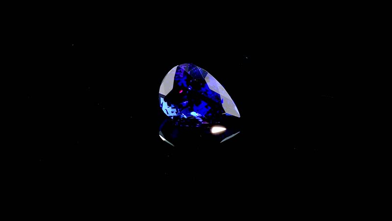 Certified & Appraised AAAA Tanzanite (Pear Free Size) 14.00 ctw