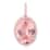 Certified Iliana 18K Rose Gold AAA Marropino Morganite and G-H SI Diamond Solitaire Pendant 17.00 ctw