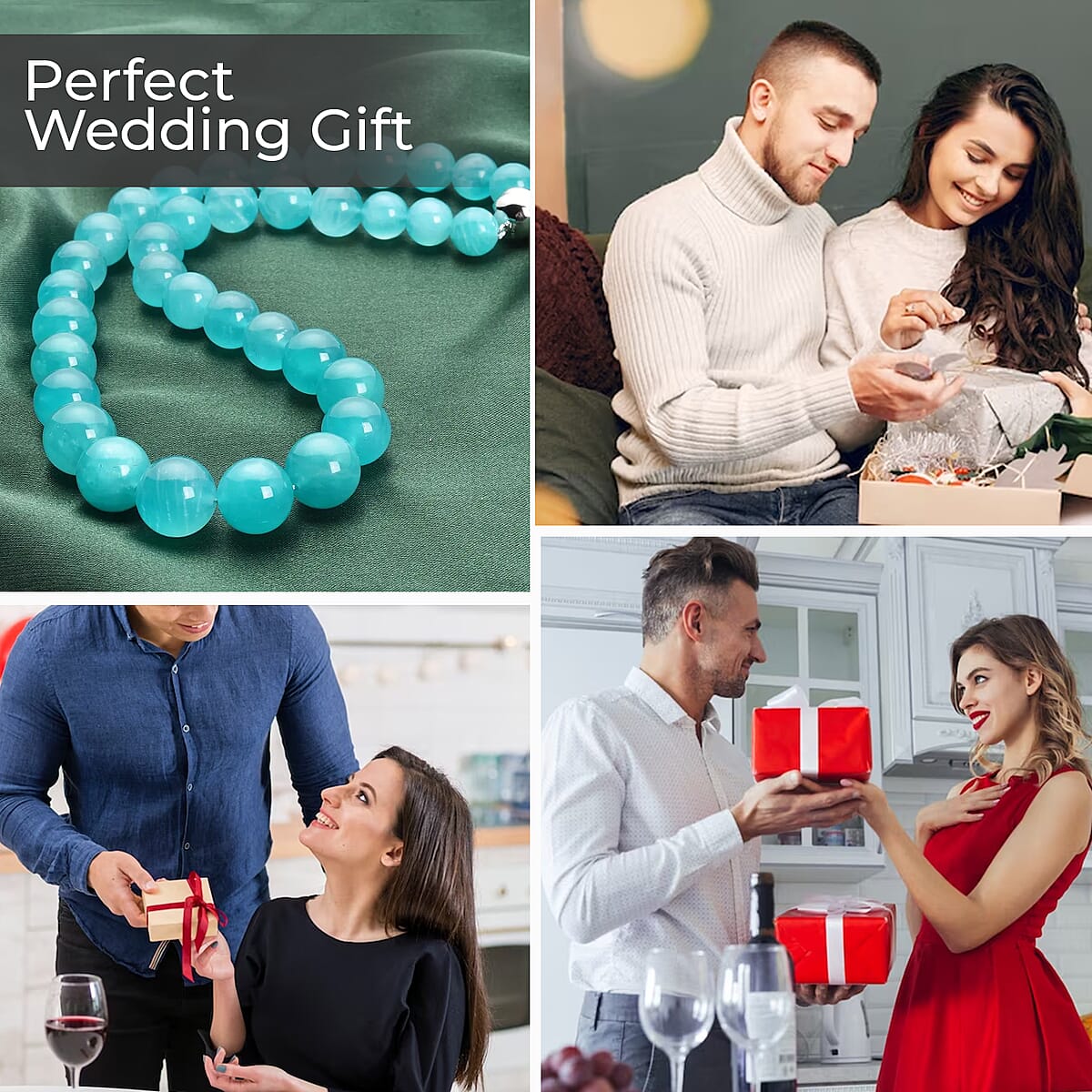 Amazonite Beaded Necklace 18 Inches with Magnetic Lock in Rhodium Over Sterling Silver 485.00 ctw image number 3