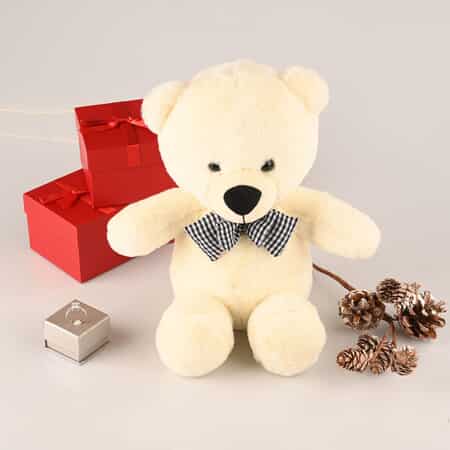 LUXORO 10K Rose Gold Moissanite Solitaire Ring with Teddy Bear Packaging 2.45 ctw image number 1