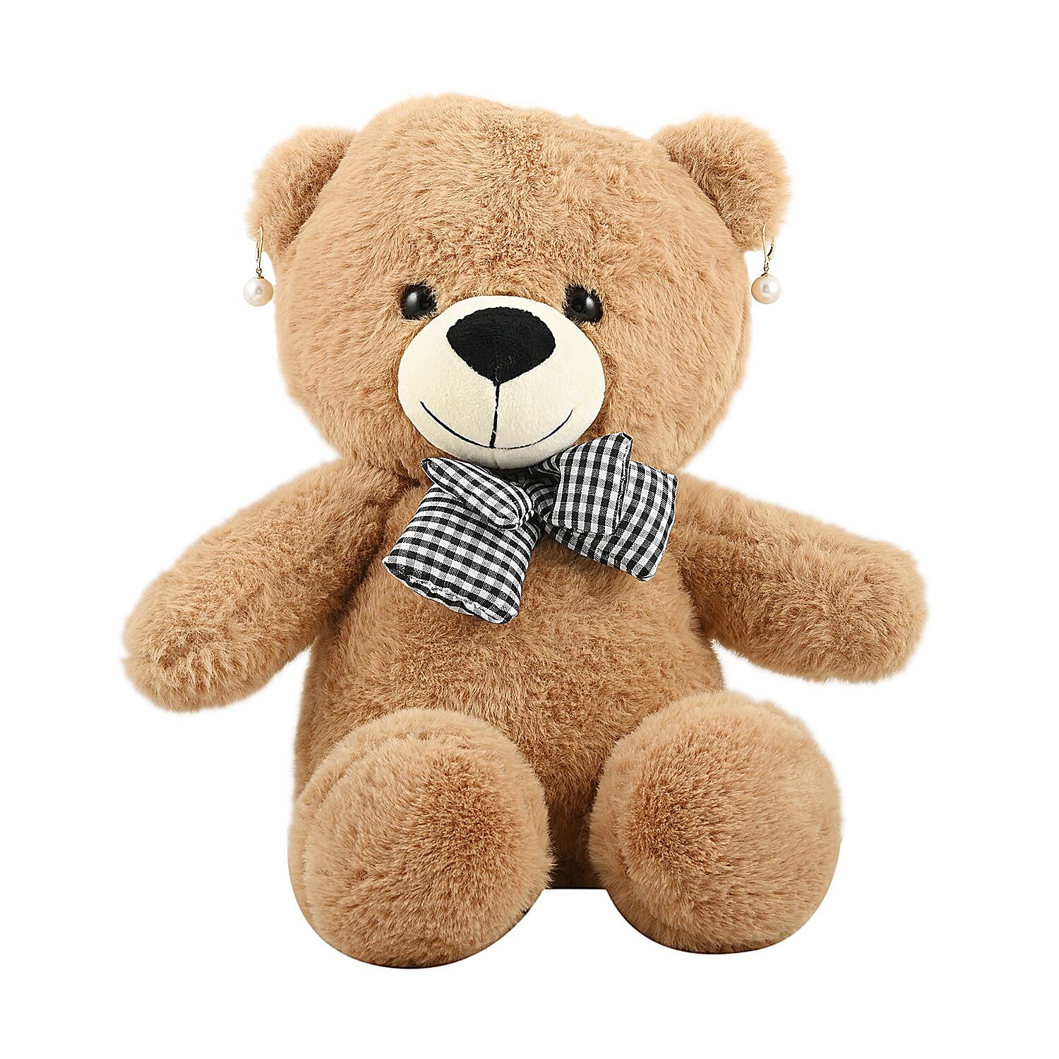 Edison Pearl With Brown Teddy Bear - Product card gallery slide 4 (9431520280831)